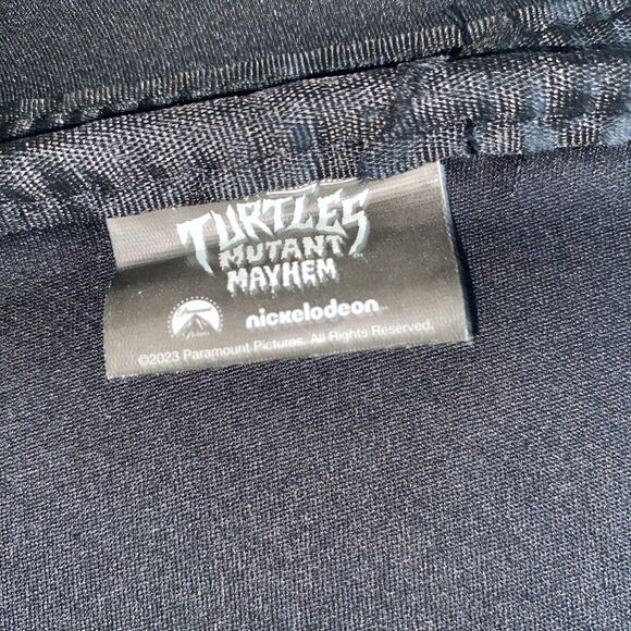 Turtles Mutant Mayhem Pencil Pouch Case Zippered Accessory Clip On - Picture 4 of 4